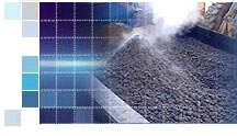 Solids extracted from sludge